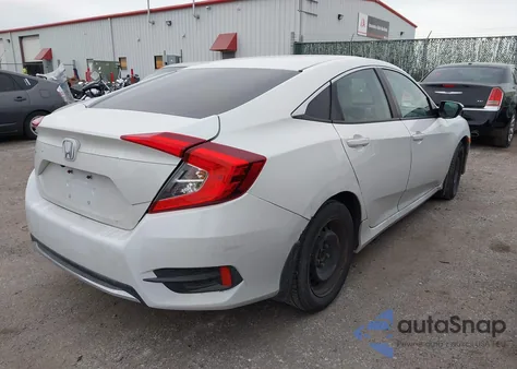 2020 Honda Civic Lx из США, поврежденный, VIN 2HGFC2F68LH507562